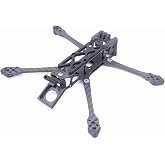 YoungRC 4 in&ccedil; FPV drone &ccedil;er&ccedil;eve kiti RC Mini Ran'4 Karbon Fiber &Ccedil;er&ccedil;eve Kiti 185mm ile 4mm Kalınlık Kolları RC FPV Mini Drone