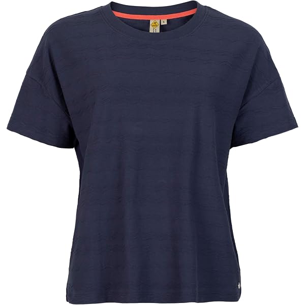 ROADSIGN Australia Damen Basic T-Shirt Mit Stickprint – Bequem, Weich & Vielseitig Kombinierbar