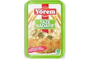 By Pufai Grocery,Yörem Pastry Threads Kadayif Turkish Type Dessert Suitable To Prepare Dubai Chocolate 400 Gram