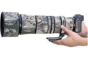 ONCFOTO Waterproof Lens Coat for Nikon Z 180-600mm F/5.6-6.3 VR LENS Camouflage Rain Cover (KYMC)…