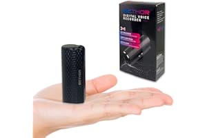 BETHOR Registratore Vocale Digitale 16GB - 3 in 1 Registratore Audio, MP3 Player e USB Flash Drive - Fino a 40 Giorni di Registrazione, Microfono Sensibile 60m - Design Magnetico