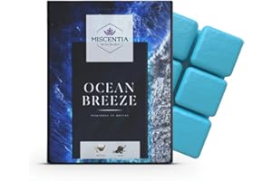 miscentia Duftwachswürfel - Duftwachs für Duftlampe, Teelicht, elektrisch, Geschenkidee, Wax melts, aus Sojawachs, plastikfrei und vegan… (Ocean Breeze)