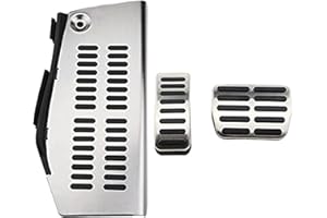 HXXWEI Autopedale Pedalabdeckung,Für Volkswagen Vw Polo Golf 4 Bora Beetle RSi GTI R32,Für Audi A3 SEAT Leon 1M Toledo 1L