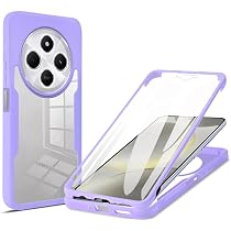 ILING Transparente Hülle Für Xiaomi Redmi 14C / Poco C75 – 360°-Schutz Mit Displayschutz, Ultradünn, Stoßfest, Blau
