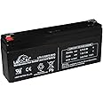 LEOCH LP6-5.0 BATTERY, LEAD ACID, AGM, 6V 5AH