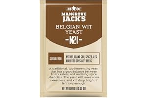 Mangrove-Jack 's-Craft-Serie Hefe M21 Belgisches Witbier (10g)