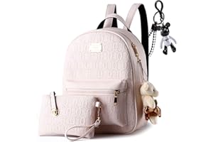 AINUOEY Donna Borse a Zaino Borsa a Zainetto Elegante Tracolla Zaini Firmate Marca Zainetti Antifurto PU pelle 76603 1 pz
