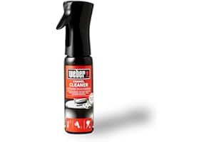 Weber Nettoyant pour émail 300ml, Fine Brume pour Un Nettoyage sans Traces des Surfaces émaillées, dissout Les résidus Alimentaires et graisseux (17684)