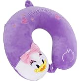 Tucklebery Kids%100 Visko Yumuşak ve Konforlu Fig&uuml;rl&uuml; Boyun Yastığı Seyahat Yastığı Mor
