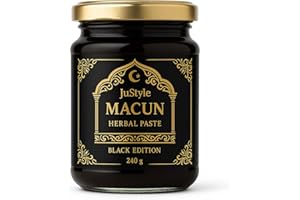 SAFRAN ILAY GIDA TICARET Ottoman Black Power Macun Herbal Gel 240gr HOCHDOSIERT für den aktiven Mann mit Maca, Tribulus, Ginseng