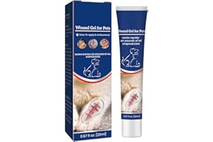 KOAHDE Gel Soin des Plaies pour Animaux,Gel de Soin des Plaies pour Chiens et Chats,Gel Apaisant pour les Plaies pour Chats et Chiens,Pansement Liquide pour Plaies Chien,Gel de Guérison Imperméable,20ML