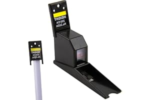 Kasoud Retractable Wall Mounted Height Meter, 2 Meters Height Chart for Kids, Height Measure for Kids and Adult, Wall Mounted Compact Stadiometer, Tape Measure for Homeuse School Clinics (Black)