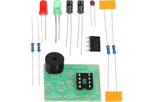 Cabilock 3-Teiliges Elektronik Bausatz Mit Ne555 Timer Modul Led Blinkschaltung Löttrainingsset Diy Elektronik Lernplatine Für Anfänger Und Kinder