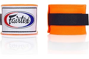 Fairtex HW2 Bandages pour Les Mains en Coton élastique, 120' et 180" sur Toute la Longueur, Plusieurs Couleurs