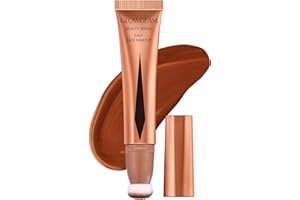 Vawolecy Surligneur liquide, Surligneur de luminateur liquide, bâton contour liquide, blush liquide doux pour joues crème longue durée bronzant maquillage