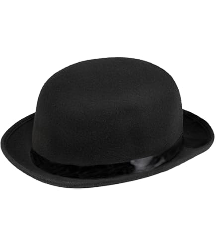 Cappello di feltro nero sceriffo