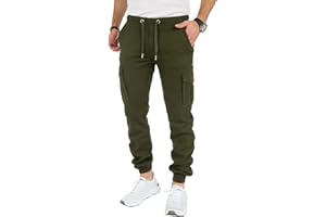 Styleko Cargohose Herren Cargohose aus Baumwolle Outdoorhose männer verwaschen Cargohose Chino Hose Sporthose Freizeithose Jogging treckking Casual Hose |6 Taschen 8001
