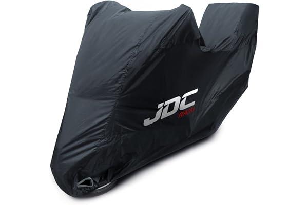 JDC Housse Moto étanche - Noir - Rain - XXL Top Case