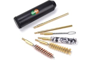 BORE SNAKE Boresnake 7PCS/Set Hand Gun Rod Brush Pocket Size Pistolenreinigungsset Für Pistolen Cal.38/357/9mm Outdoor Gun Cleaning Tools