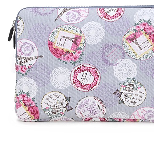 Coodio® ShockProof 30,5-31,8 cm (12-12.5 Zoll) Laptophülle Notebooktasche Schutzhülle Hülle Sleeve Tasche für Apple Das neue MacBook 12 – Amour See Blau - 4