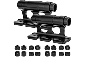 HIULLEN 2 Stück Gabelhalterung Fahrrad, Auto Fahrrad Dachträger Gabelhalterung, Aluminiumlegierung Fahrradgabelhalterung, Fahrradhalterung Auto,Fahrradträger Innenraum Schnellspanngabel