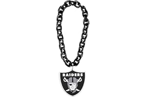 Aminco NFL Las Vegas Raiders Team Fan Chain, Black