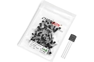 Chanzon BF423 TO-92 PNP Power Bipolar Junction Transistor (Pack of 100pcs)
