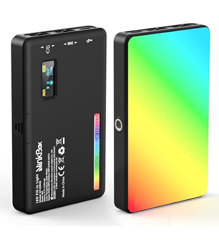 Lampe Vidéo LED ZHIYUN MOLUS X200 RGB 200W - Portable, Monture Bowens, CRI≥95 - Pour YouTube, Photo, Cinéma
