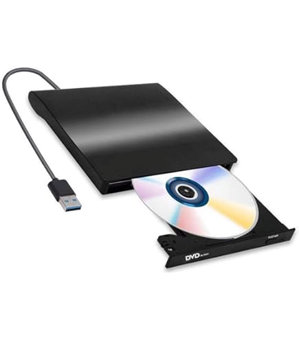 DooBuy USB 3.0 Pop-up Mobile External DVD-RW Portable Drive ODD