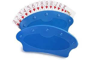 FQSNFNSTY8 2 Stück Spielkartenhalter Spielkartenständer Kartenhalter, Spielkartenständer Geeignet für Behinderte, Senioren, Senior