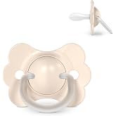 Suavinex, Baby Pacifier 6/18 Months, with Physiological Silicone Teat SX Pro, Symmetrical, Flat and Flexible, Respects Oral D
