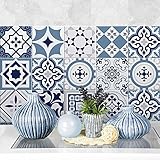 Aprovechar al máximo bellos azulejos! - Nuestras decoraciones de azulejos están impresas con una resolución muy alta en PVC adhesivo con un alto grado de adhesividad. Su efecto final es extremadamente realista. Las características del producto lo hacen adecuado para renovaciones, incluso hágalo usted mismo, será fácil renovar cada ambiente con nuevos patrones sin tener que recurrir al albañil.