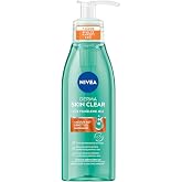 NIVEA Derma Skin Clear Anti Acne Facial Cleansing Gel 150ml, Pore Purifying, Reducing Pore Appearance, Blackheads