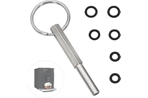 KUNXING Outil de réparation de machine à café Jura/Krups/AEG, clé ovale facile à utiliser, outil de réparation avec anneau de clé pour professionnels et amateurs de café