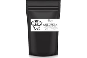 BOCONO SPECIALTY COFFEE Boconó Specialty Coffee Beans Colombia Huila 250g Caffè In Grani Tostato, 100% Arabica Processo Lavato Espresso French Press V60 Artigianale