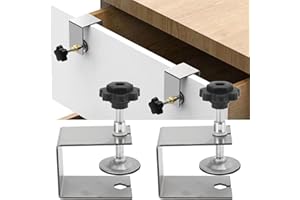 MOUMOUTEN Morsetti per Installazione Frontale del Cassetto, Morsetto Attrezzo per Armadietto Universale per Dime, Strumenti di Posizione Guida per Fori per Montaggio su Tavoli da Carpentiere