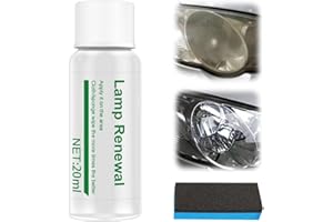 ‎GIVUAIME Car Long-Term Effective Headlight Repair Fluid, Headlight Treatment Set, Car Headlight Polish Liquid, Eliminates Scratches, Yellowing, Blur, Extended Service Life (20 ml)