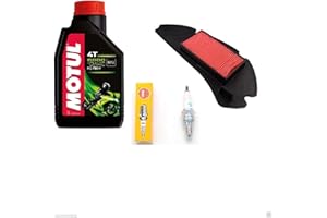 MGKIT Kit TAGLIANDO NES,PS,DYLAN, SH 125/150 OLIO MOTUL FILTRO CANDELA
