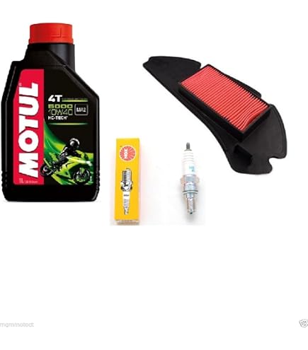 KAWASAKI EX 400 Ninja Kit Huile, Filtre à Huile Air Bougies Castrol