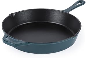 Padella Salter Chester in Ghisa - Padella Universale da 26cm, Adatta al Forno fino a 240 °C, Grigliare, Friggere & Rosolare, Cottura dal Fornello al Forno alla Tavola, Adatta all'Induzione, Senza PFAS