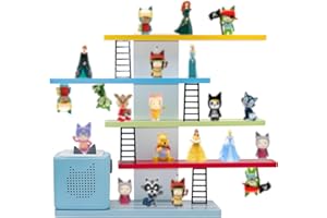 ‎TALADAD Taladad Tonie Regal Personalisiert, Magnetischer Rahmen Toniebox Regal für Tonies und Toniebox