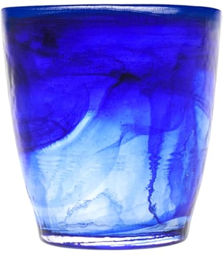 Coppa In Pasta Di Vetro Alabastro - Blu Cobalto, Diametro 24 Cm, Lavabile In Lavastoviglie - Foto 6