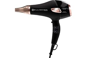 Imetec 11665 P5 3800 suszarka do włosów, moc 2300 W, czarny/różowy