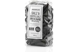 ‎FRANCK ET OLIVIER Salzige 500g Premium Lakritzmischung. Salzig und Doppelsalz. Handverlesene Lakritz-Spezialitäten aus Skandinavien und Holland. Als Geschenk oder zum selbst genießen