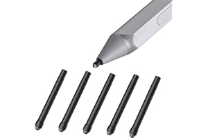 SUEEWE [5 PZS] Original Puntas de Repuesto para Microsoft Surface Pen, (HB) Puntas Tipo de Calidad Original para Escritura/Pintura para Surface Pro 2017 Pen Modelo 1776 y Surface Pro 4 Pen