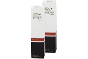500COSMETICS 500 Cosmetics Phero 4 woman, perfume con 4 tipos de feromonas para mujer (2x10ml)