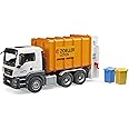 Bruder Man TGS Rear loading garbage-truck (Orange)