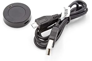 ‎VHBW vhbw stacja ładująca, kabel do ładowania, ładowarka z kablem micro USB, pasuje do zegarka, zegarka na rękę Huawei Zero.