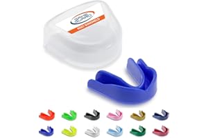 GAME GUARD Boil & Bite Mouth Guard/Gum Shield – Mouldable Mouthguard/gumshields - CE Approved, School Sports, Rugby, Hockey, Boxing, GAA, Martial Arts