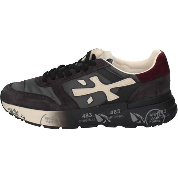 Sneakers PREMIATA Uomo Mick VAR 1807N - Blu Scuro, Vera Pelle, Taglia 43